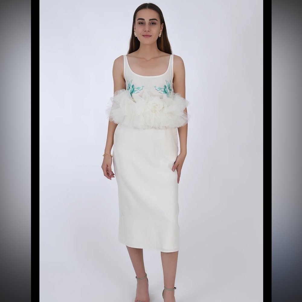 NWT Fanm Mon CITRA TULLE DRESS - Picture 2 of 8